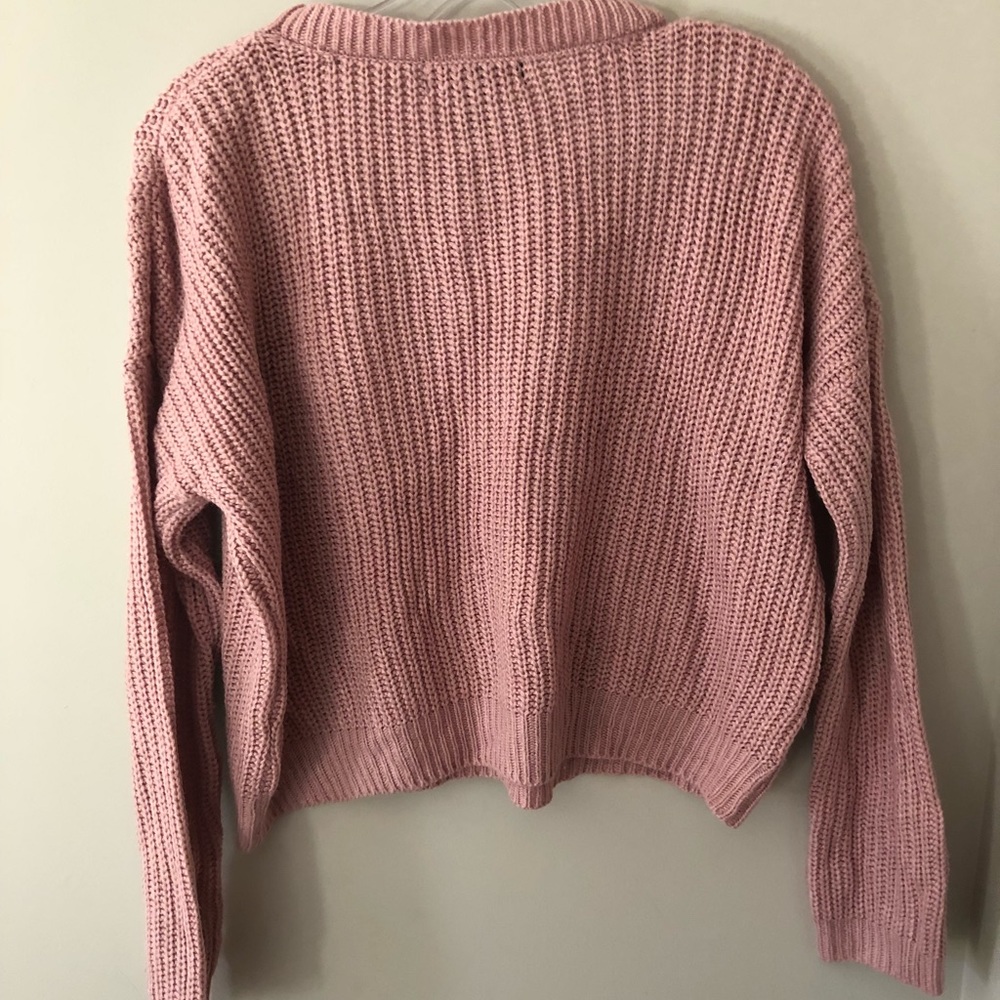 Pink Forever 21 Sweater